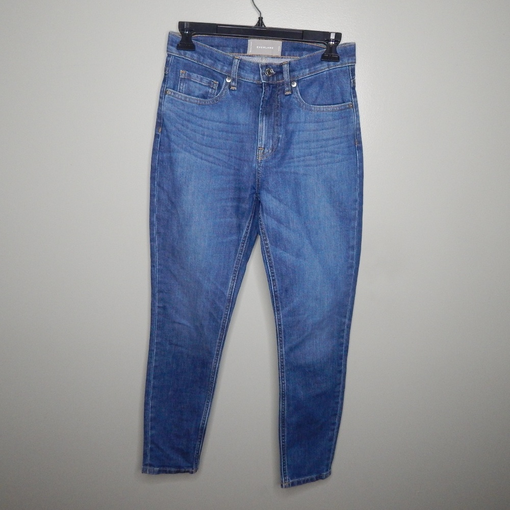 everlane women ankle jeans sz 26 blue